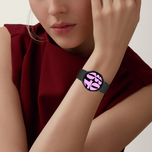 A Correa De Silicona Estilo Botón Para Samsung Galaxy Watch