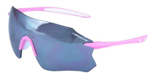Óculos Absolute Prime Sl Ciclismo Rosa/branco Lente Azulada