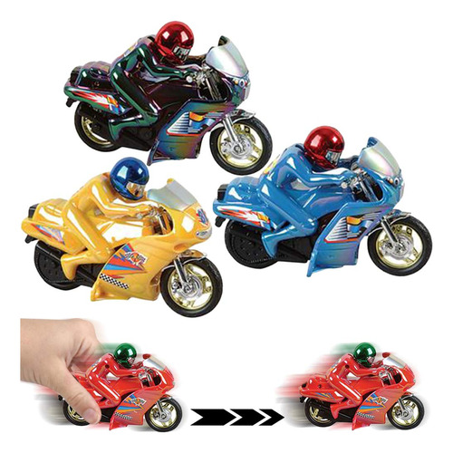 Artcreativity Juguetes De Motocicleta Para Ninos, Juego De 3