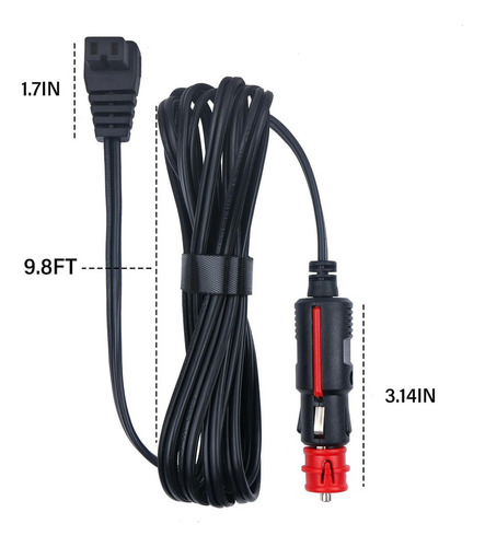 Mox Cable De Alimentación Ccpara Refrigerador De Automóvil