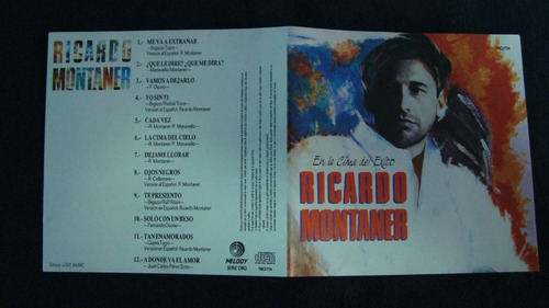 Ricardo Montaner En La Cima Del Exito Cd