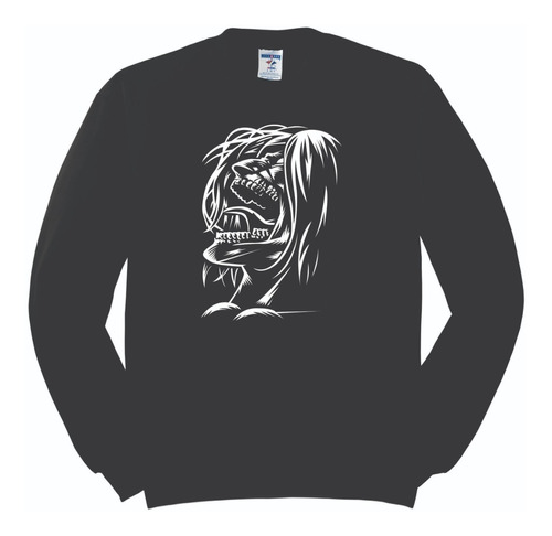 Sudadera Attack On Titan Rostro Anime 2 Hombre Mujer