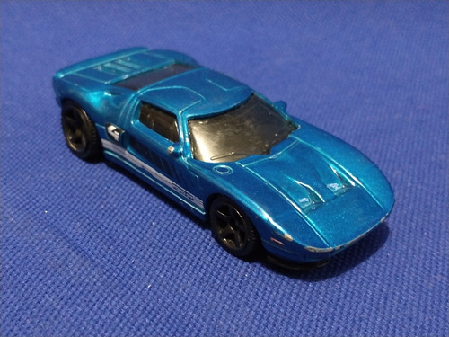 Ford Gt '05 Azul #4 Matchbox 2004