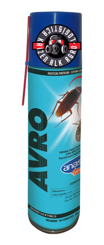 Insecticida Avro Espuma 400cc Anasac