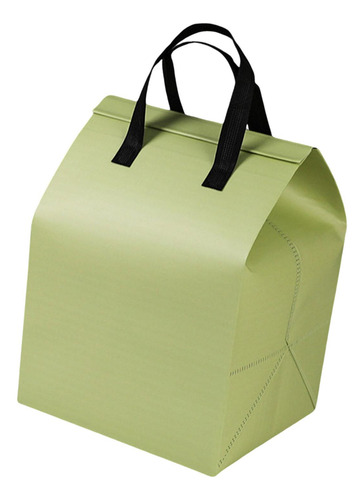 Bolsa Térmica Para Repostería Y Snacks Frescos Verde