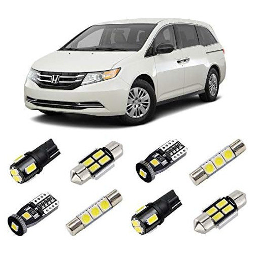 Kit De Luces Led Interiores Blancas Honda Odyssey 2011-...