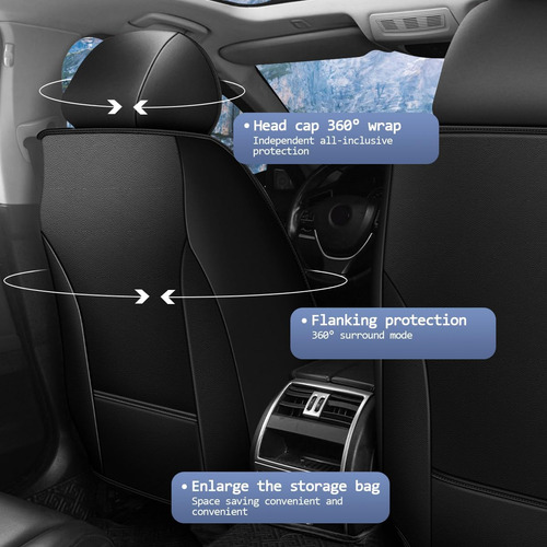Jiamaoxin Juego Completo De Fundas De Asiento Para Subaru Wr