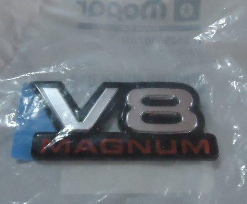 Emblema Ram V8  Magmum