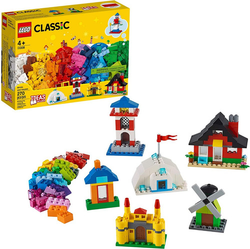 Lego 11008 Classic Bricks And Houses Nuevo 2020 (270 Piezas)