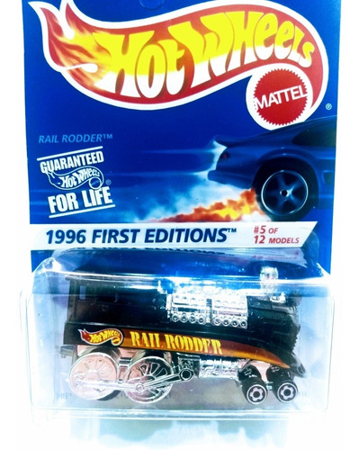 Tren Hot Wheels Rail Rodder Edición 1996 Escala 1:64