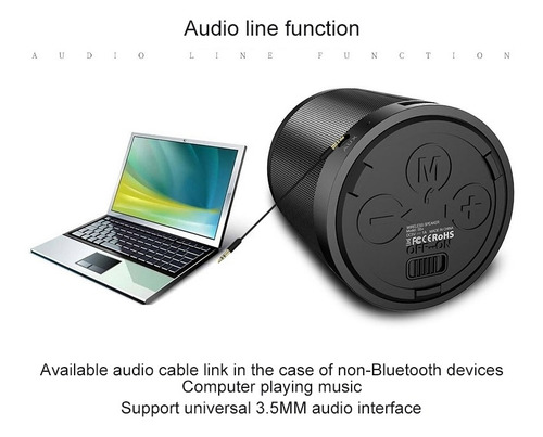 Alto-falante Estéreo Com Fio Sem Fio Zealot S52 Bluetooth 4.