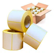 Comprar 60 Rollos De Etiquetas Termico 55x44 55 X 44 Balanzas 500eti