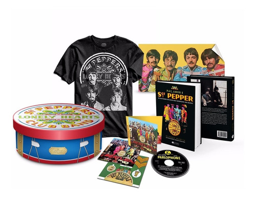 Gift Box The Beatles Sgt Peppers 50 Anos Edição Deluxe