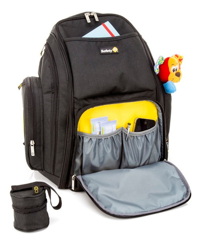 Imagem 2 de 7 de Mochila Multifuncional Back Pack - Black - Safety 1st
