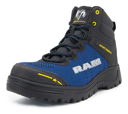 Bota Industrial Ram Casquillo De Uso Rudo Caballero 25-28.5