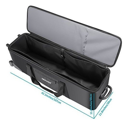 Neewer Photo Studio Equipment Rolling Bag 421x 118 X 118inch