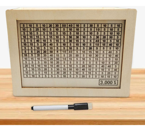 De Madera Con De Ahorro Y Seguimiento 3000usd