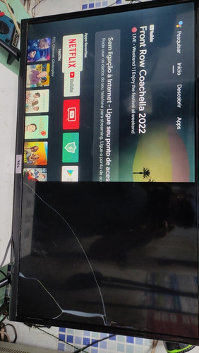 Vcom Tcl 32s6500s 2 Versões Flet Lvds Pequeno E Grande Foto (Usado)