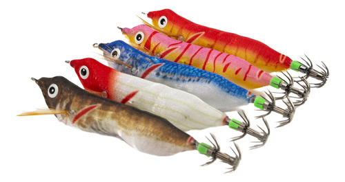Señuelo De Pesca Flashing Wobbler, Cebo De Madera Para Camar