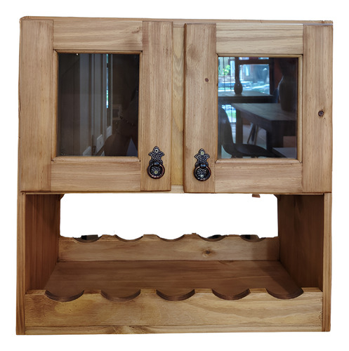 Alacena Pino Macizo 60 Cm Con Bodega