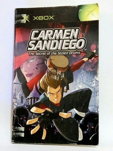 Carmen Sandiego Secret Of The Stolen Drums Sólo Manual Xbox