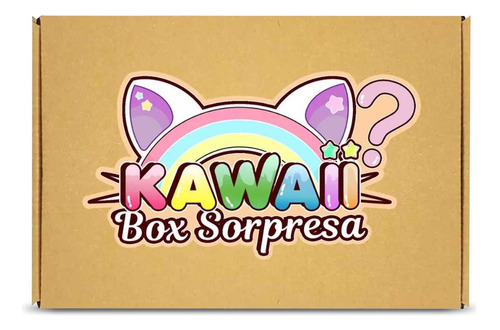 Kawaii Box Caja Sorpresa Regalo 12 Artículos Papelería Haul