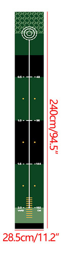 Alfombra De Ejercicio Carpet Putter Para Prácticas Interiore