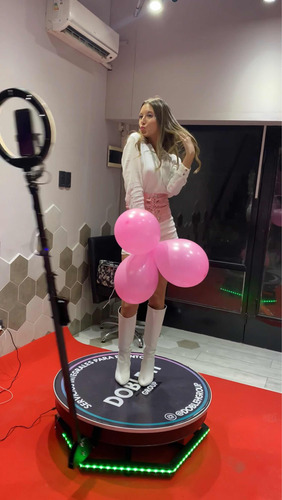 Plataforma 360 Fotocabina 360 Glitter Bar Fiestas Y Eventos