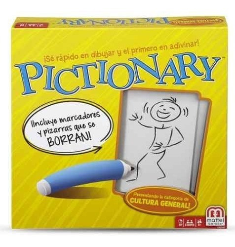 Juego Pictonary En Español Mattel / Diverti