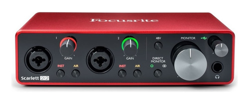 Pack De Audio Focusrite Scarlett 2i2 Studio - 3rd Gen