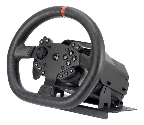 Jogo Volante Intelligent Force Feedback Para Pc/ps4/xbox Cor Preto