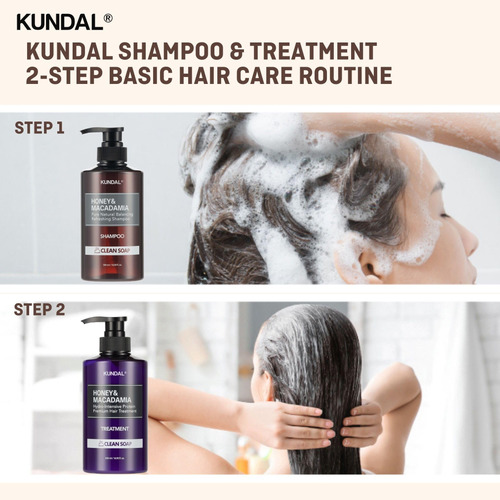 Conjunto De Shampoo E Condicionador Kundal Natural Nourish 5
