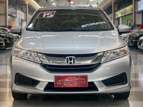 Imagem 2 de 13 de Honda City Lx 1.5 Flex Automatico Banco De Couro