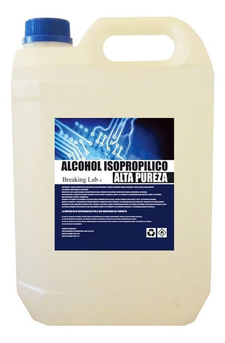Alcohol Isopropilico X Litro Máxima Pureza 1000cc