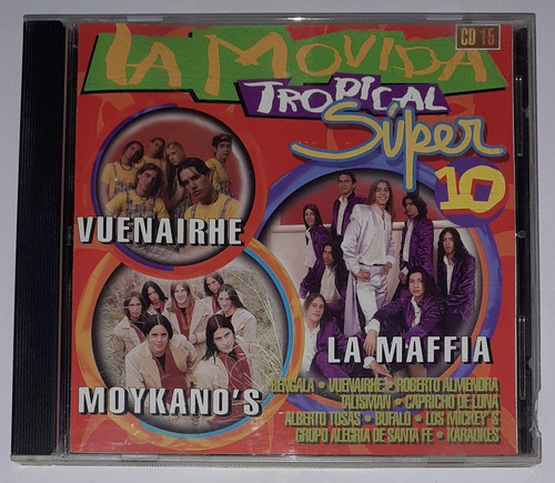 Compact Disc De La Colección La Movida Tropical Súper Vol.10