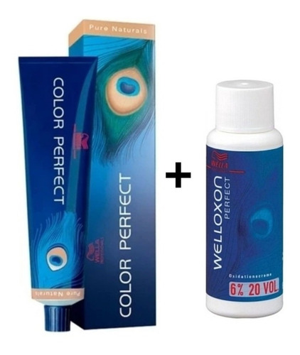 Wella Color Perfect 8.3 Louro Claro Dourado+welloxon 20vol