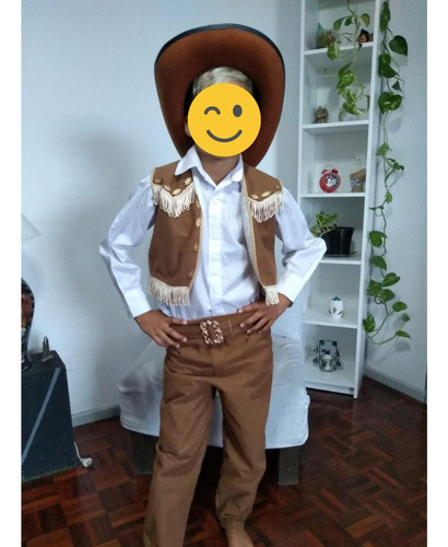 Disfraz Vaquero Niño Alquiler Por 24 Hs