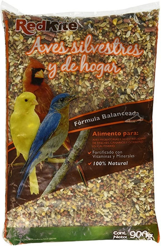 Imagen 2 de 4 de Alimento Para Aves Silvestres Mezcla Semillas 900 Gr Redkite