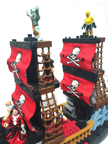 Navio Pirata Pesadelo Do Mar Imaginext Fisher Price (Usado)