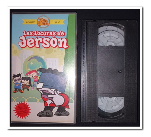 Las Locuras De Jerson, Vhs Español