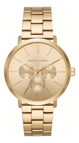 Reloj Para Hombre Michael Kors Blake Mk8702, Dorado, 42mm Color de la correa Dorado