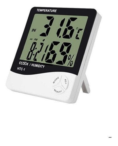 Reloj Termometro Digital Dbmth03  Temperatura Humedad Alarma