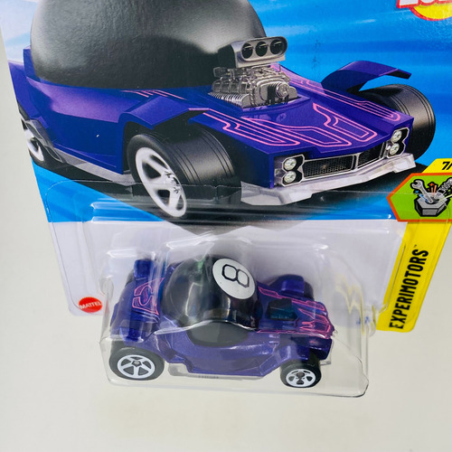 Hot Wheels Decidedly Go Bola 8 Preto Roxo 2025g Miniatura Preto