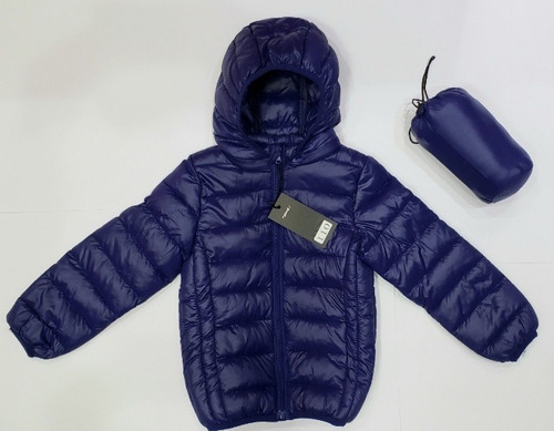 Parka Liviana Con Gorro Para Niña/niño