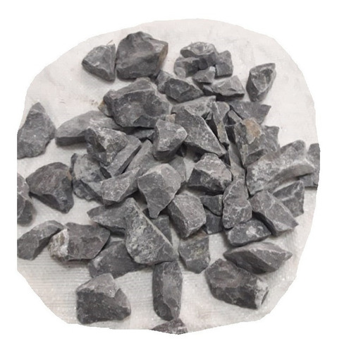 Piedra Gris Triturada Decorativa Para Jardín. 5 Kgs (4-7)