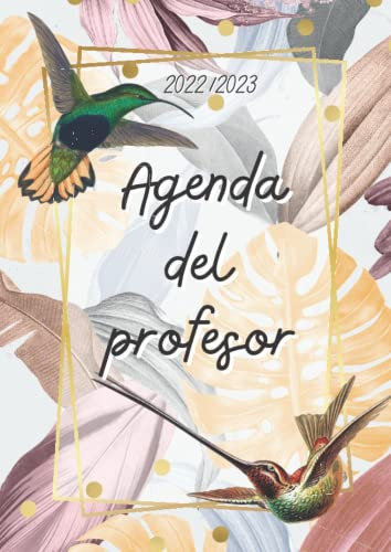 Agenda Del Profesor: Cuaderno Del Docente A4 Planificador Se