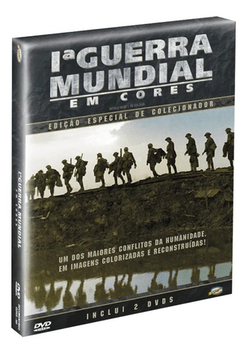 Dvd A Primeira Guerra Mundial Em Cores - Original