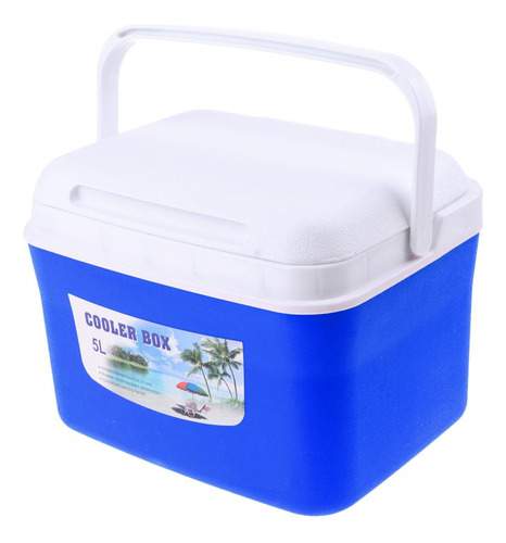 Caja Del Hielo Azul 5l