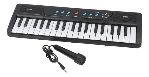 Micrófono Para Niños De 37 Teclas, Teclado, Piano, Portátil,