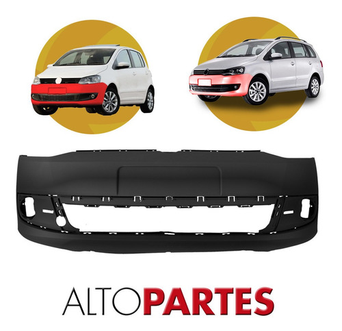 Paragolpe Delantero Vw Fox Suran 2010 2011 2012 2013 2014